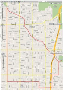 Granada Park - Half & Full Marathon Route - 11/21